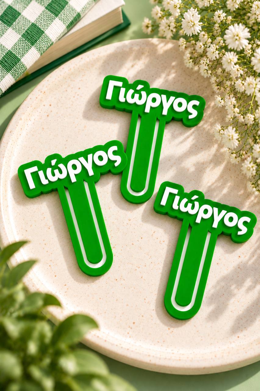 Συνδετήρες με όνομα | Σετ 3 τεμαχίων