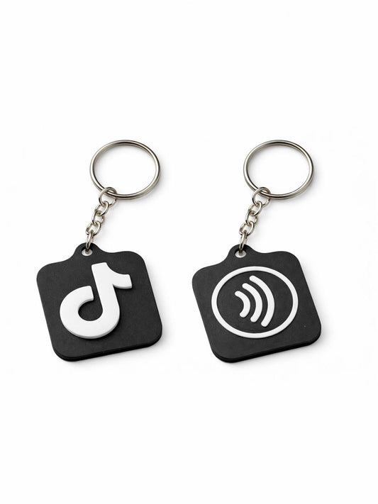 TikTok Logo | NFC Μπρελόκ