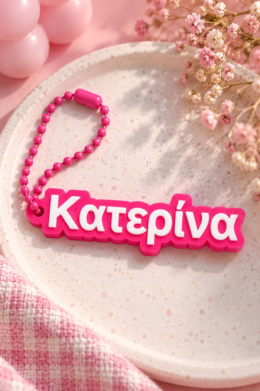 Μπρελόκ με όνομα