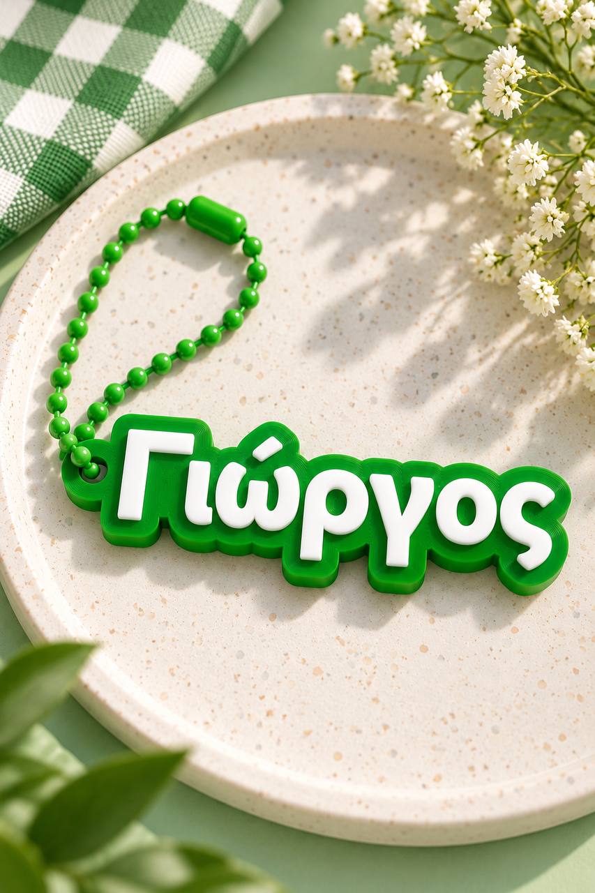 Μπρελόκ με όνομα